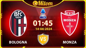 Nhận định Bologna vs Monza 01h45 14/04/2024 Serie A
